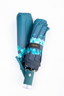 Жіноча парасолька-напівавтомат "Квітка"